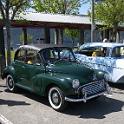 The town went all out to entertain their very first cruise ship.  The had dozens of very tasty antique cars on display, a farmer's market, craft show, live music, food.  And the person on the welcoming committee in charge of thw weather did their job VERY well.