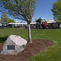 The little park outside the market