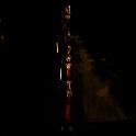 An arty shot of the side of the boat; hardly worth the download time, but I took it so it's here.