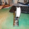 Repairs are possible though, and again the lathe comes to the rescue.  I made a custom tool to cut a radius, chucked up some delrin and Bob's your uncle; a new sheave.