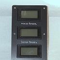 Here's the front side of meter module.