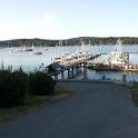 And here's the Salt Spring Island Sailing Club, where we stayed by the good graces of an old friend Hugh Preddy.  SSISC  is  a club, meaning most all maintenance is done by the volunteer labourof the club members.  It seemed pretty clear to me (and was confirmed by most that I spoke to) that Hugh did the majority of the volunteering, and it showed.  This was a nice and clean and tidy and organized a facility as I've ever set foot on.