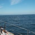 Vancouver Island and the Gulf Islands ahead.